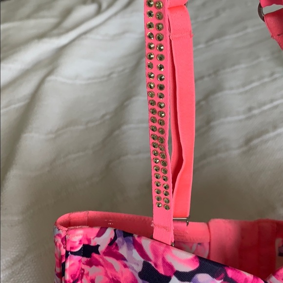 VS PINK Floral Bustier Bra - Picture 3 of 5
